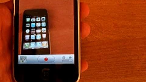 Video Recording & Editing - iPhone 3GS