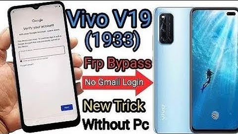 Vivo v19 frp Bypass 2025/Latest security update 2025/new method/GSM DEVIL/100% working trick 2025