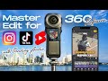 Insta360 App: 10 PRO Tips on Shoot & Edit w/ Trending Audio to STAND OUT on TikTok & Instagram Reels