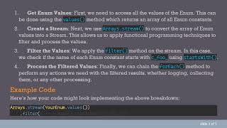 The Most Effective Way to Iterate Over Enum Values in Java: Focusing on Specific Prefixes