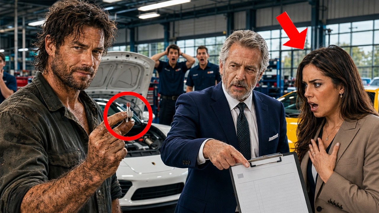 „Ich setze meinen ganzen Ruf darauf – das Auto ist repariert.“ Die Milliardärin sah mich an, als wäre ich ein Möbelstück, und wettete ihren 200.000-Euro-Lamborghini gegen meine Existenz: Wenn mein...