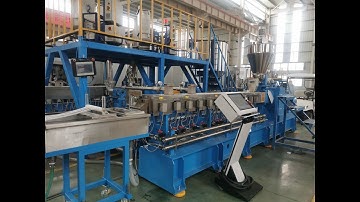 JWELL Machinery PP PA twin screw extruder compounding machine  infssx@jwell.cn