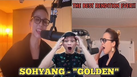 Golden, 골든 커버 소향+소향 cover (Sohyang+Sohyang)Thank you EJAE!! | REACTION
