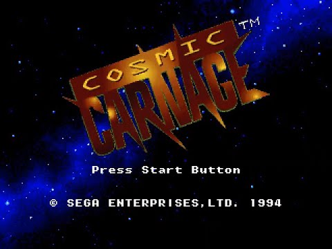 Sega 32X Longplay [03] Cosmic Carnage (US)