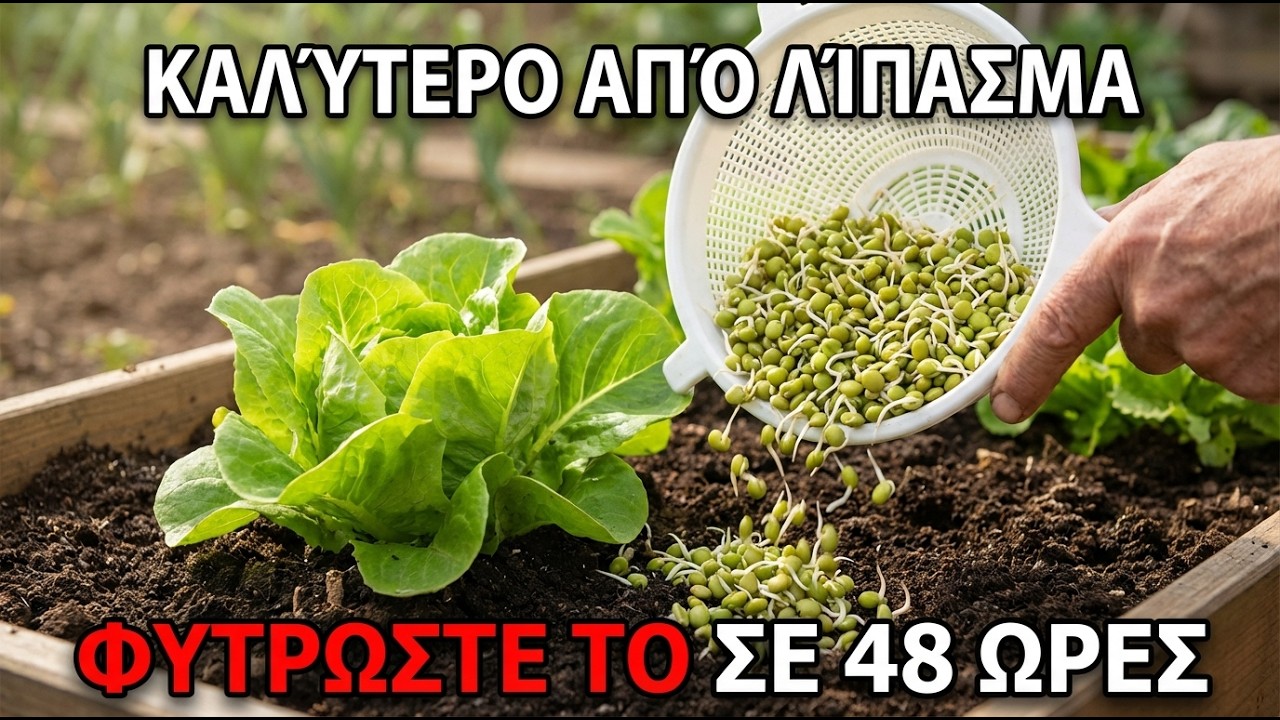 Απεριόριστες φυτικές ορμόνες σε κουβά. Διπλασιάζεται κάθε 48 ώρες. Εγκατάσταση 5 λεπτών.