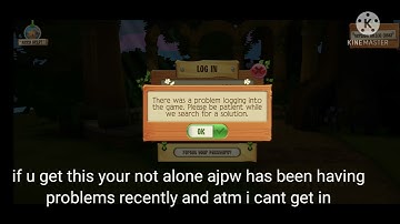 ajpws log in issue ( ajpw)