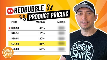 RedBubble Product Pricing (2021) What are Profit Margins & Markup for Best Sellers? Average Prices?