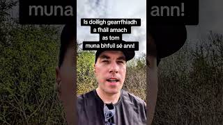 A rare seanfhocal from Glencolmcille in Donegal   #irishlanguage #gaeilge #learnirish
