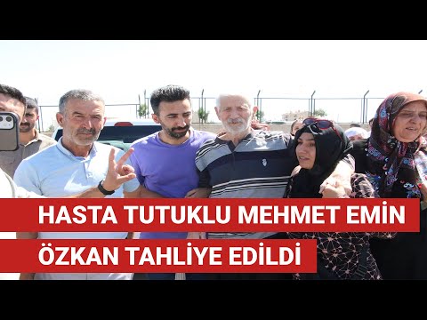 Hasta tutuklu Mehmet Emin Özkan hakkında tahliye kararı