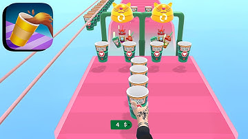 Coffee Stack ​- All Levels Gameplay Android,ios (Levels 426-428)