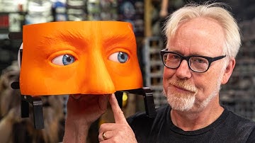 Adam Savage Builds a Giant Animatronic Head!