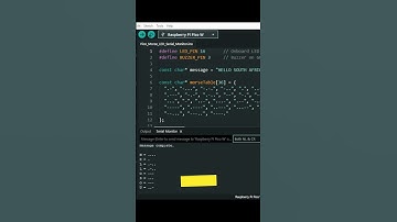 Raspberry Pico W Morse Code