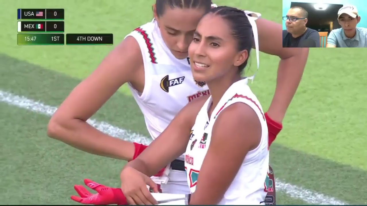 FINAL FLAG FOOTBALL WORLD GAMES 2025 MÉXICO VS ESTADOS UNIDOS.     