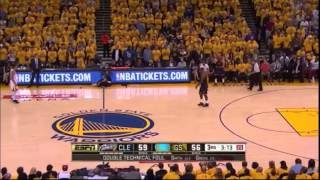 Lebron Travel - Game 2 NBA Finals 2015 06-07-2015