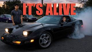 We finally got the corvette running! | Fast flips to fast whips
