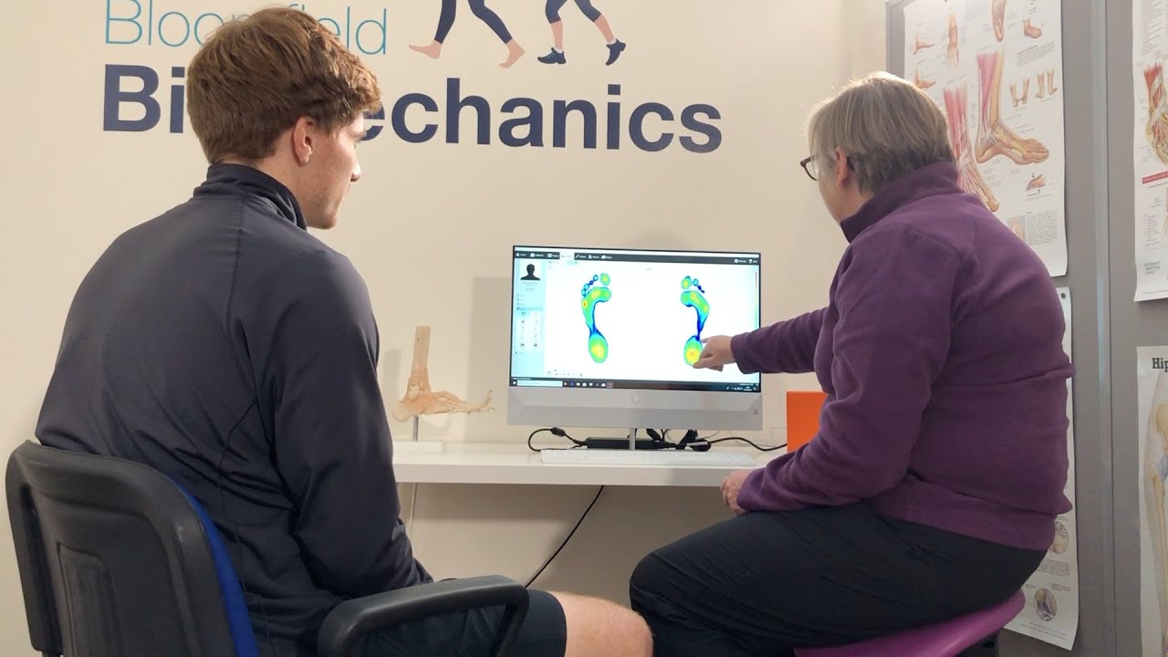 Bloomfield Biomechanics: Footscan & Phits 3D Printed Orthotics - YouTube