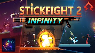 Stickfight Infinity: (Android/iOS) - First Look Mobile Gameplay screenshot 5