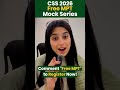 Comment ''Free MPT'' to get the registration link | #css2026 #exam #mpt #test #mock #series #np