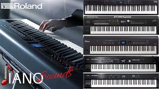Roland Rd88 Rd300nx Rd700nx Rd800 Rd2000 Piano Sound comparison