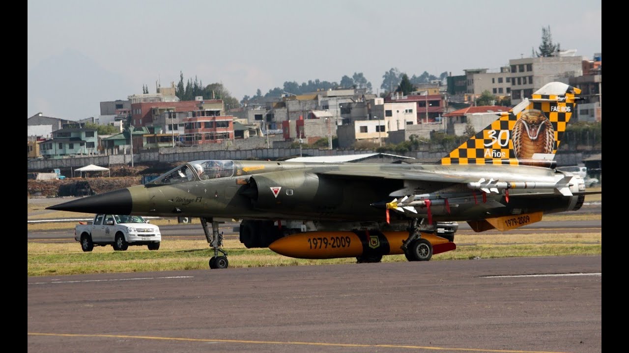 Fuerza Aerea Ecuatoriana Mirage F 1 Henry Guzque