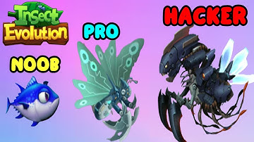 NOOB vs PRO vs HACKER in Insect Evolution Walkthrough Part 4 ~ New Update Android & iOS