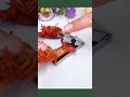 Special tool for opening lobster shells quickly and easily #kitchentools #cookingtips #seafood #DIY