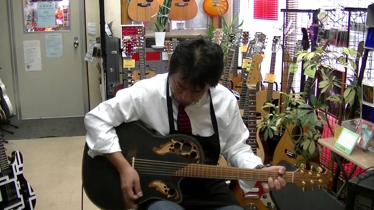 Ovation AdamasⅡ1881NB5 97年製 オベーション アダマスⅡ - YouTube