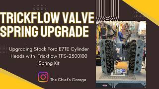 Installing TrickFlow TFS-2500100 Valve Spring Upgrade on Ford E7TE Cylinder Heads