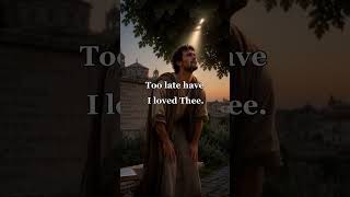 "Too late have I loved Thee..." | St. Augustine's Confession (CCM) #shorts