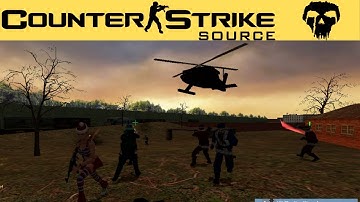 Counter-Strike Zombie Escape Mod, CS Source, Map: ze_trainescape, Nemesis