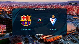 مباراة برشلونة ضد إيبار | الدوري الاسباني  | PES 2021
