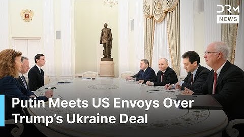 BREAKING NEWS: Putin Meets Steve Witkoff and Jared Kushner Over Trump