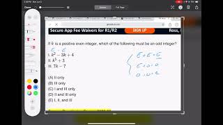If k is a positive even integer, which of the following must be an odd integer?