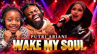 My Daughter First Time Hearing Putri Ariani – Wake My Soul Reaction | Her Voice Gave Us Chills! 😱🔥