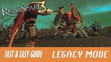 Runescape - How to enable legacy mode!