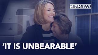 'We are in agony': Savannah Guthrie's emotional interview as search for her mother nears 2 months