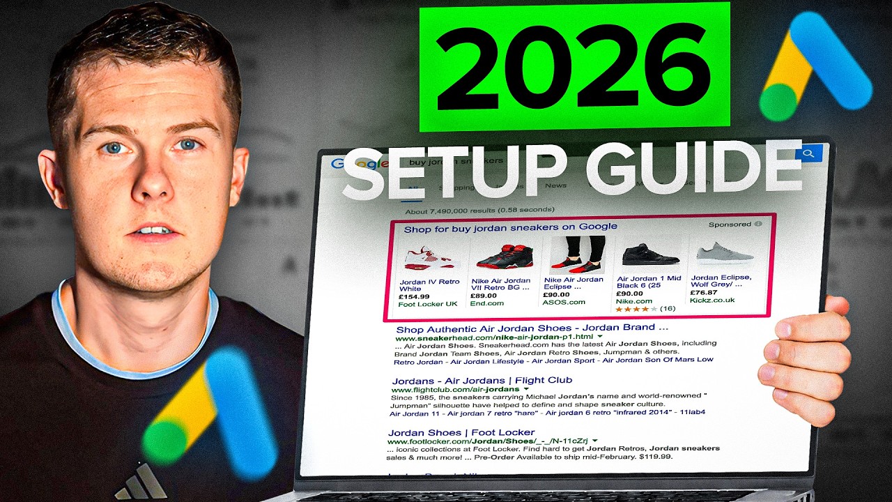 Google Shopping Ads Setup 2026 | Step-by-Step Tutorial (Ecommerce)