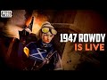 MSD 💔 - 1947 Rowdy YT live - PUBG MOBILE