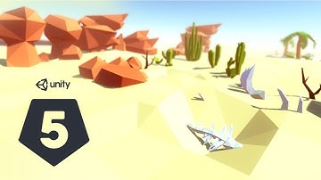Speed Level Design - Low Poly Desert - Unity 5