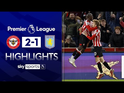 Mads Roerslev scores late winner for Bees! | Brentford 2-1 Aston Villa | EPL Highlights