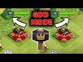 Queen level 50 to 60 in 1 god mode activatedclash of clans india