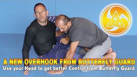 A new Overhook Control from Butterfly Guard - Use your head to get better control & structure