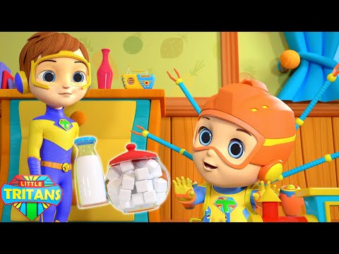 Johny Johny Ja Papa Video | Kinderreime für Kleinkinder auf Deutsch - Little Tritans