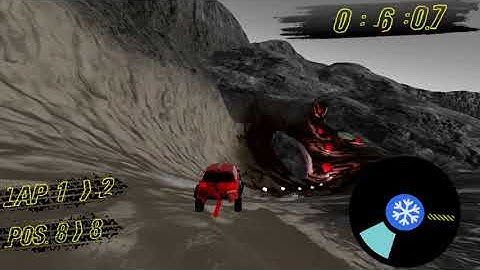 Weird Looking Motorstorm (GODOT Project) - Map 2 (Swamp Level)