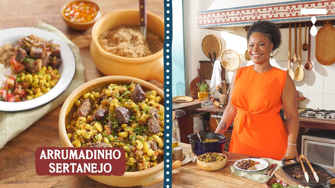 CHEF LILI ALMEIDA PREPARA ARRUMADINHO SERTANEJO | Cozinha de Lili
