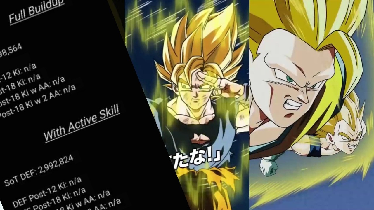 THEY MIGHT BE TOP 3!!!!! EZA LR PHY Z Duo Calcs | Dokkan Battle