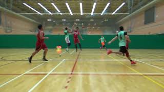 2017091621  中山紀念公園體育館 NSW (紅) vs 西區之友 (紫) Q4