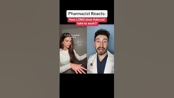 How LONG does ADDERALL take to work ⁉️ Pharmacist Reveals #adderall #adhd #adhdmom #pharmacy #shorts