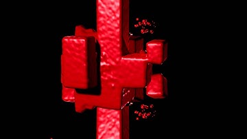 3DS MAX 2012 - Realflow 2012 - After Effects- Fluid Logo Simulation - E is for Epto