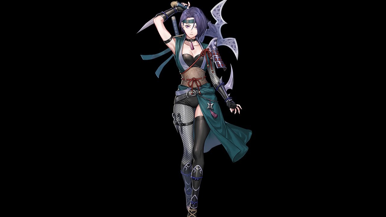 Fire Emblem Heroes : Voice Clips - Shamir: Lone-Moon Ninja (TT+ Reward, "Ice & Flame 5")